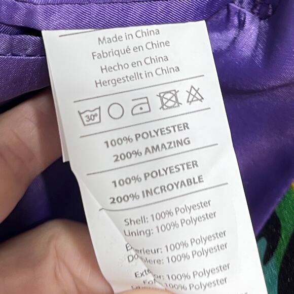 Opposuits Blazer Jacket Rainbow Zebra Mens Muliticolor - Picture 13 of 13